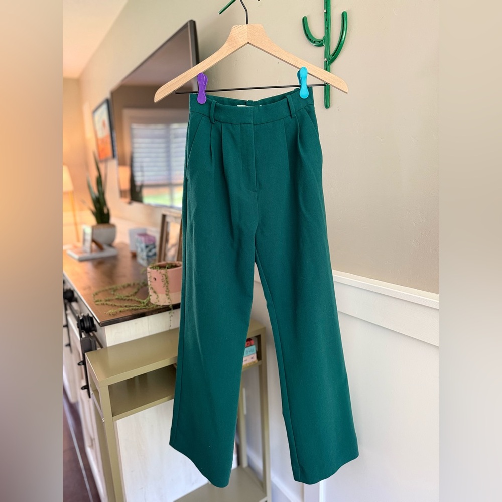 Abercrombie & Fitch Sloane tailored wide leg pant